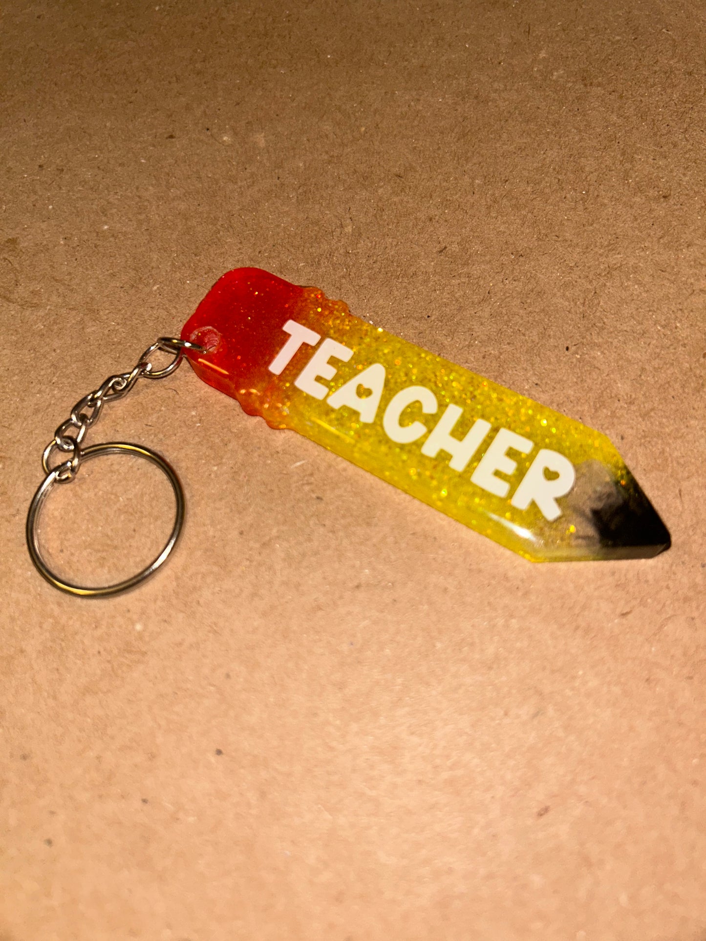 Teacher Themed Keychains