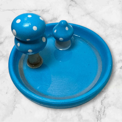 Mushroom Dish | Teal