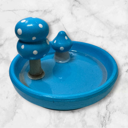 Mushroom Dish | Teal