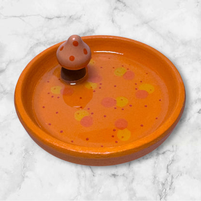 Mushroom Dish | Orange