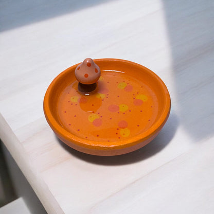 Mushroom Dish | Orange