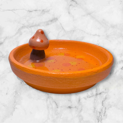 Mushroom Dish | Orange