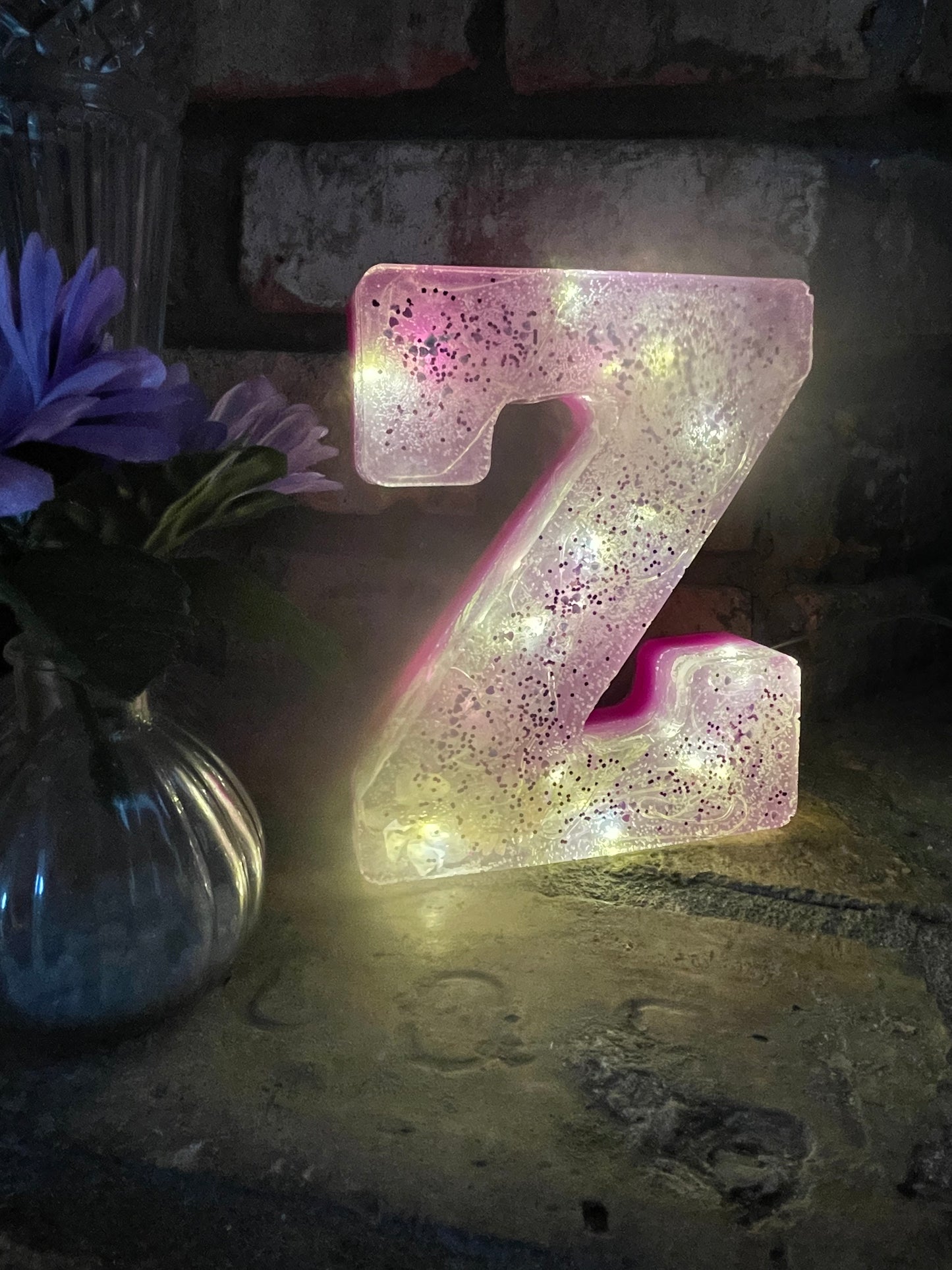 Resin Lighted Letters