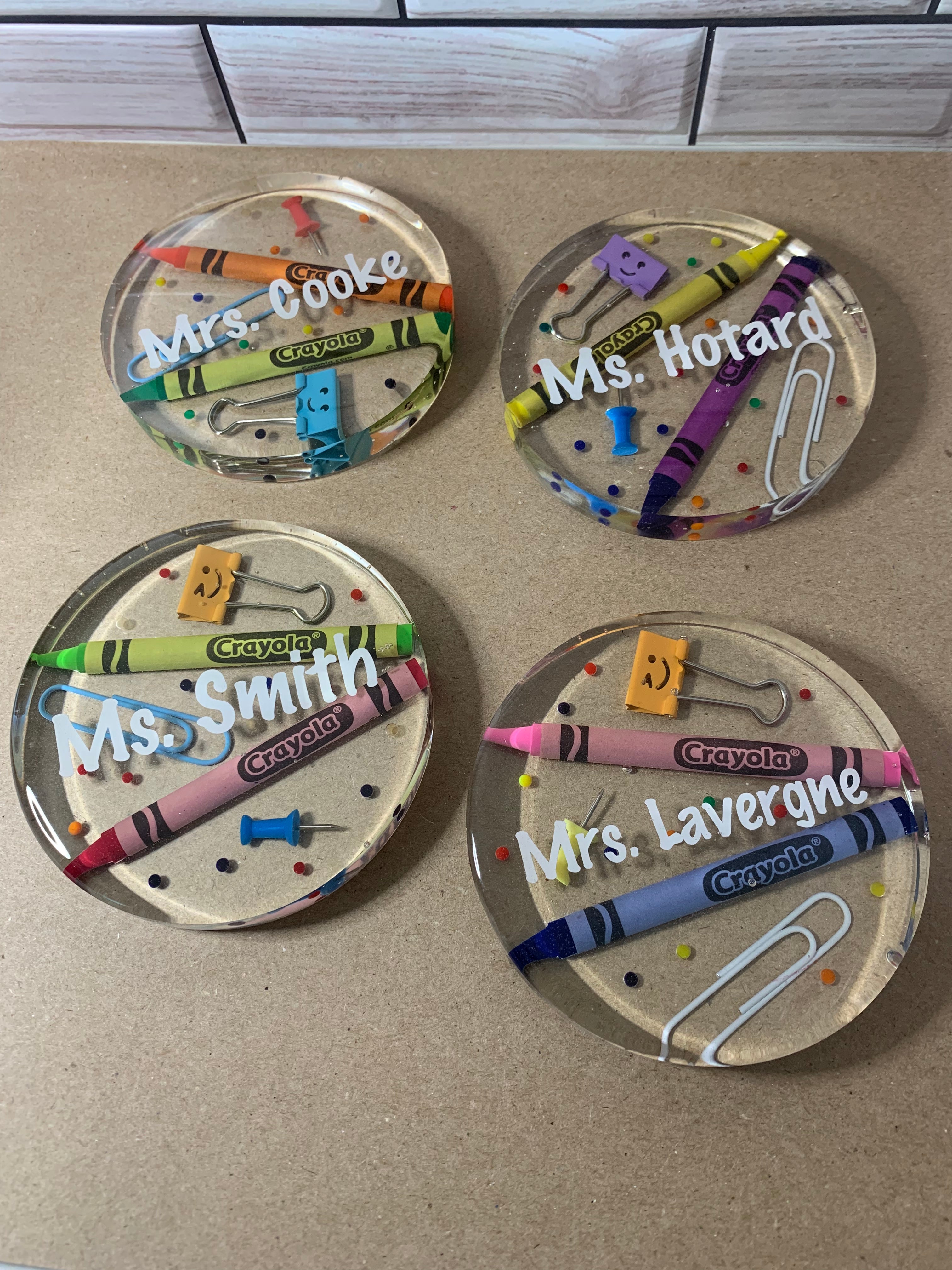 Custom Teacher's Coaster
