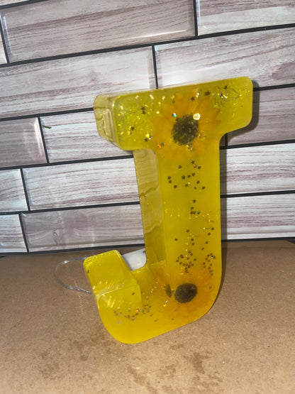 Resin Lighted Letters